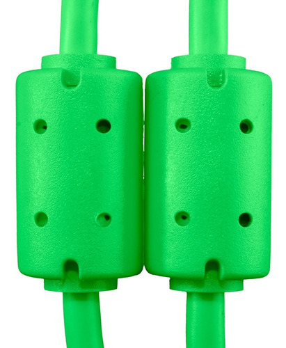 Cable Audio Usb Udg 2.0 A-b 3 Mt Verde Recto U95003gr