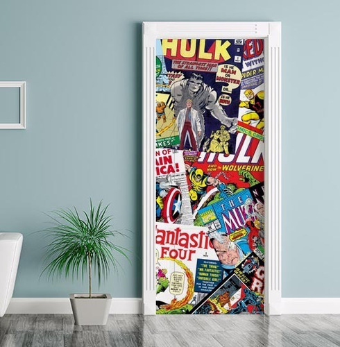 Vinilo Decorativo Para Puertas Personalizado