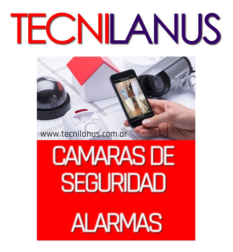 Imagen 6 de 9 de Lanus..instalacion De Cámaras Alarmas Cercos Electricidad