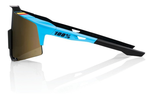 Speedcraft - Bwr Black - Soft Gold Mirror Lens Color De La Lente Dorado Color Del Armazón Negro/azul