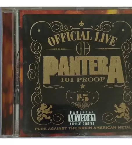 Pantera - Official Live: 101 Proof Cd | MercadoLivre