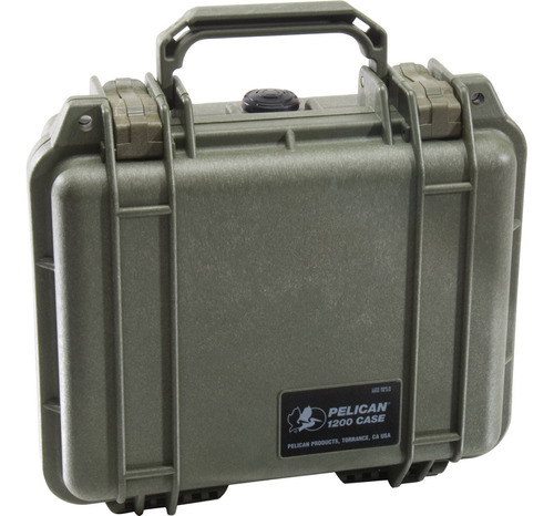 Pelican 1200 Case Without Foam (olive Drab Green)