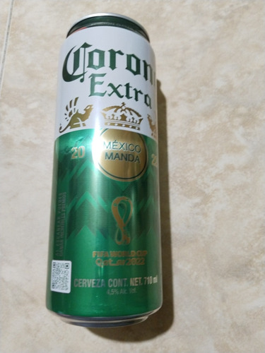 Lata Cerveza Corona Qatar 2022 Colección Selección Mexicana 