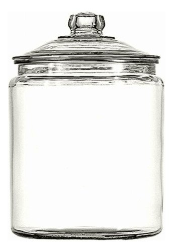 Anchor Hocking Frasco Estilo Heritage Hill Con Tapa,