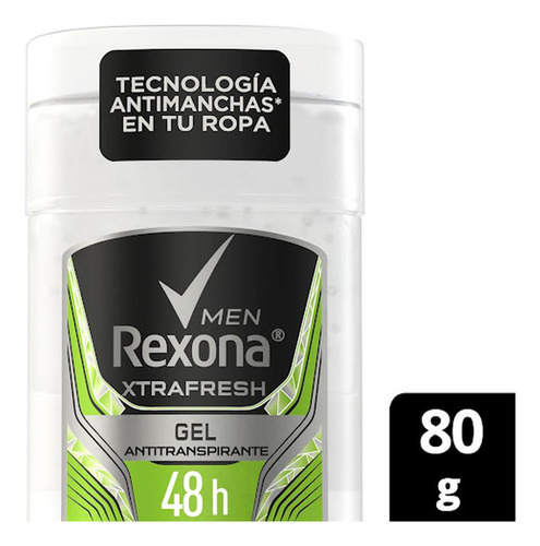 Desodorante Rexona Men Gel Xtrafresh X 80 Gr