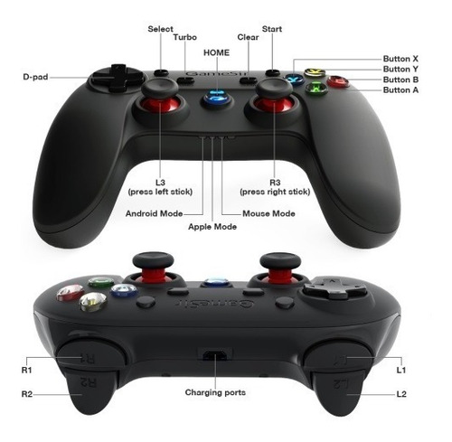 Control Gamesir G3s Prime Win Android Pc Y Ps3 + Batería