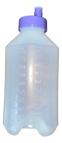 Frasco De Alimentacion Enteral 500ml + Guia Plastimed X 20un