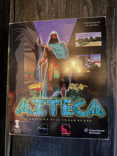 Juego Pc Azteca La Maldición De La Ciudad De Oro Original (Usado)