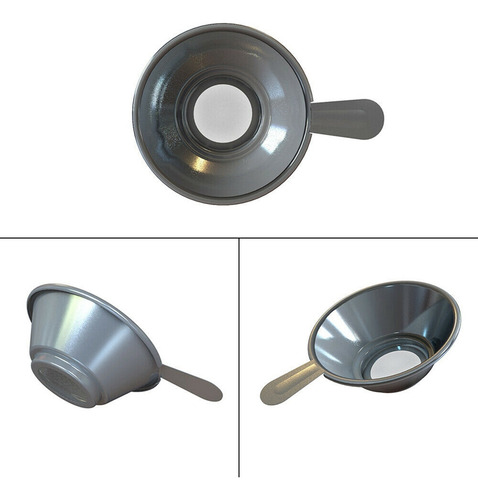 Embudo De Vidrio Con Filtro De Resina Uv De Metal, 2 Unidade