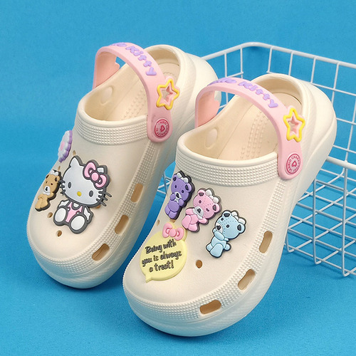 Pantuflas Para Niños Hello Kitty, Zapatos De Playa Para Padr