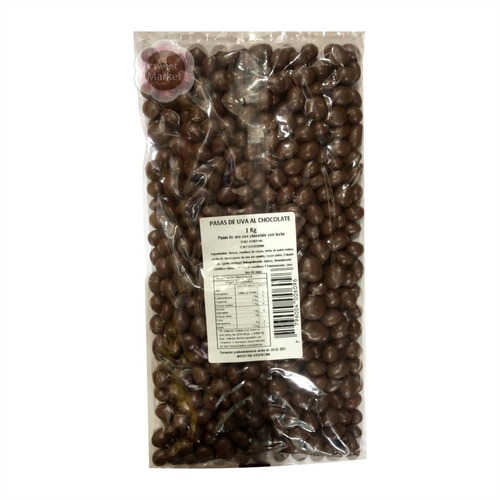 Pasas De Uva Al Chocolate 1kg -oferta Sweet Market