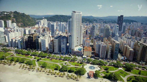 Apartamento Com 1 Dorm, Pompéia, Santos - R$ 600 Mil, Cod: 1056 - V1056