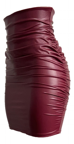 Falda Sexy Y Ajustada A La Cadera, Pantalones Cortos De Poli