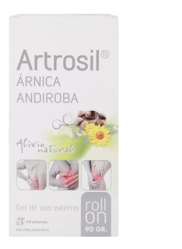Imagen 1 de 2 de 5un Artrosil Arnica Andiroba Gel Roll On 90gr Dolor Muscular