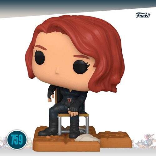 Funko Pop Viuda Negra Shawarma #759 Marvel Avengers Deluxe