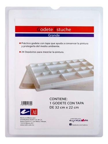 Godete Estuche Con 24 Cavidades Atl