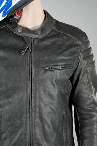 Oferta !! Campera Cuero Ixs Mod. Clásica Ld Cruiser Retro