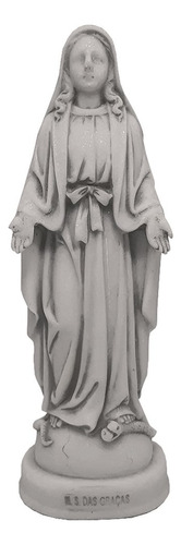 Imagem De Nossa Senhora Das Graças De Mármore 20 Cm