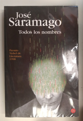 Libro Todos Los Nombres - José Saramago