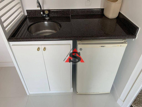 Imagem 4 de 13 de Flat Com 1 Dormitório Para Alugar, 28 M² Por R$ 2.600,00/mês - Pinheiros - São Paulo/sp - Fl0176