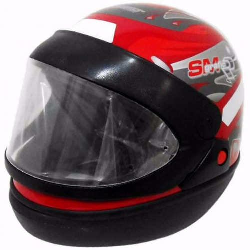 Capacete Taurus San Marino Vermelho Tamanho 56