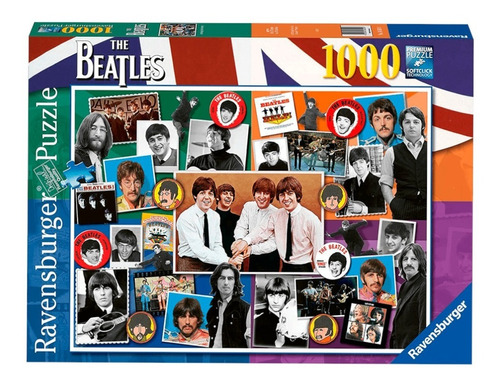 16501 Beatles Aniversario Rompecabezas 1000 Pza Ravensburger