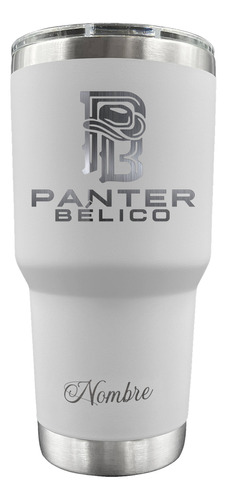 Vaso Térmico Termo 30 Oz Panter Bélico Regional Grab Láser