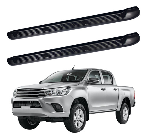 Estribos Hilux Toyota 2021 2022 2023 2024 Doble Cabina Tours