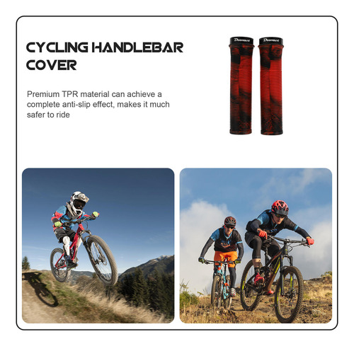 1 Par De Fundas Antideslizantes Para Manillar De Bicicleta D