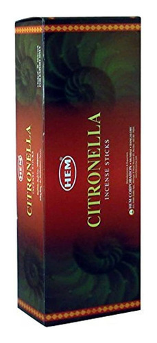 Caja De Incienso X 25 Cajitas - Aromaterapia Citronella