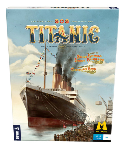 Juego De Mesa - Sos Titanic - Aldea Juegos