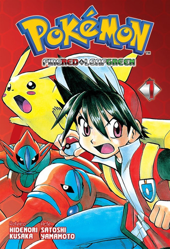 Pokémon FireRed & LeafGreen Vol. 1, de Kusaka, Hidenori. Editora Panini Brasil LTDA, capa mole em português, 2021