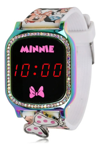 Reloj Disney Minnie Para Niñas Touch Led Original Cod 2099