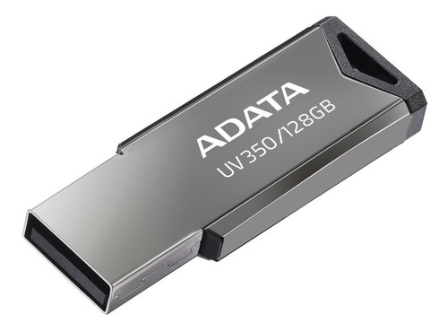 Imagen 4 de 4 de Memoria Usb Adata Uv350 128gb Usb3.2 Acabado Metal Brillante