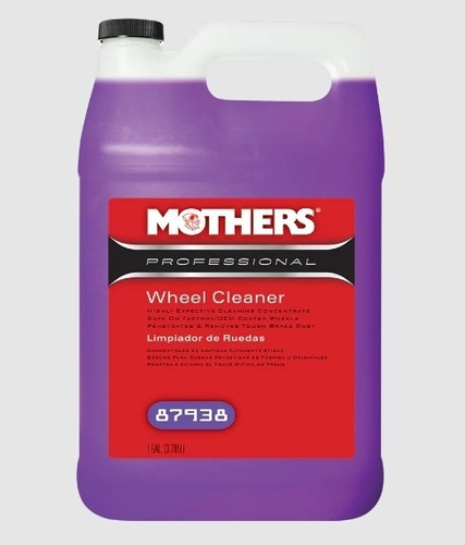 Mothers Wheel Cleaner Concentrate / Limpiador Llantas Color Morado