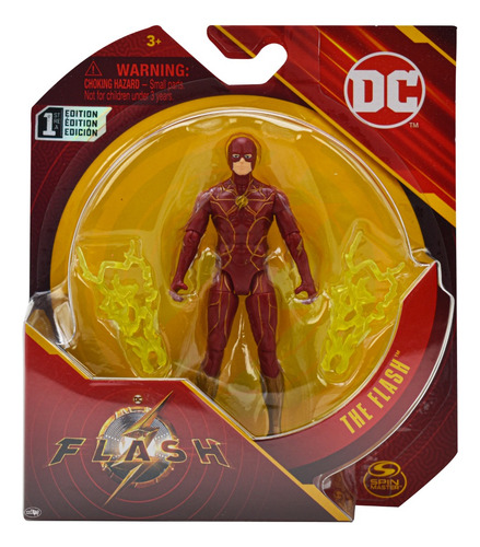 Dc Flash The Flash 1a Edicion Figura 10cm Spin Master