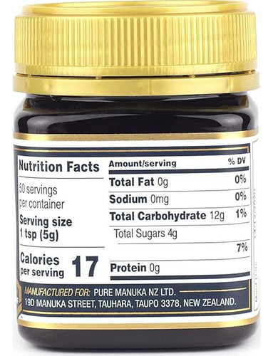 Miel De Manuka Superlife Mgo 829+ 250g Cruda Y Pura
