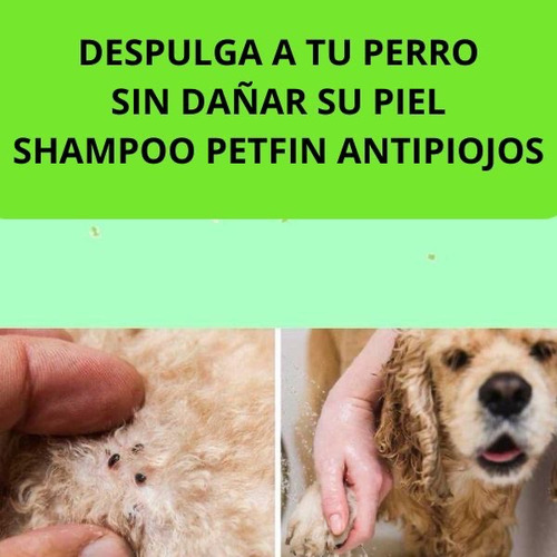 Shampoo Para Piojos Perro Y Gatos Pet Fin El Mejor