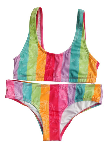 Bikini Nena Top Tiro Corto Porto Covo Tutta La Frutta 412-24