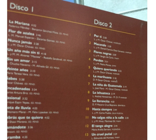 Oscar Chavez - Trovador Y Bohemio - Cd - Disco (Usado)