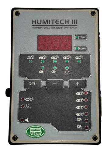 Controlador De Temp/hum Full Gauge 115/230v Humitech Ill  