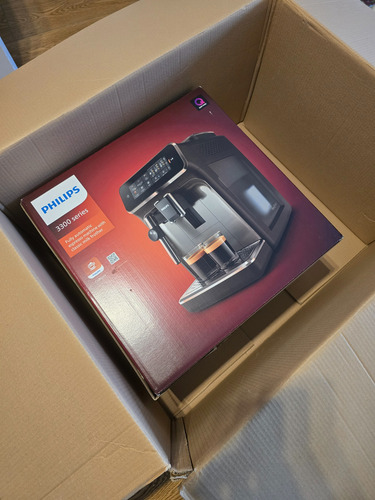 Máquina De Café Espresso Philips 3300 Series Ep3326/90 Black Negro