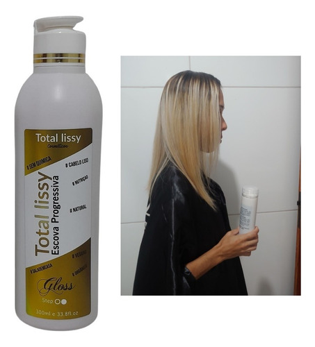 Escova Progressiva Cabelo Liso Salão De Beleza Em Sua Casa