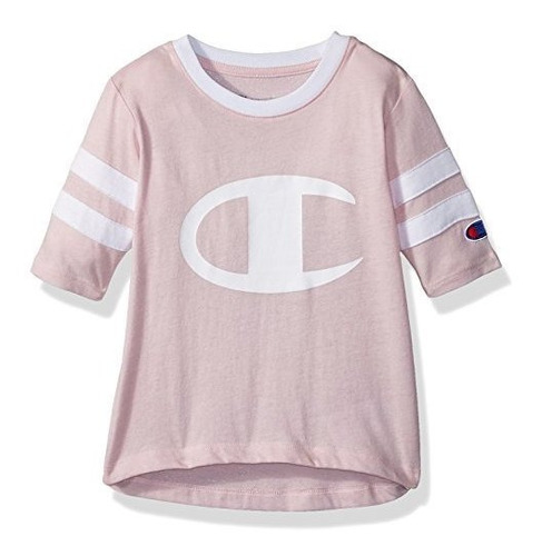 Tee Manga Largo Estilo Rugby Champion Little Heritage Para N