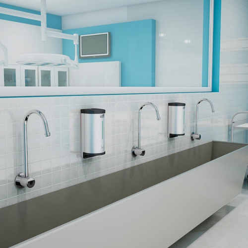 Llave De Lavabo Electrónica De Sensor Helvex Modelo Tv-203