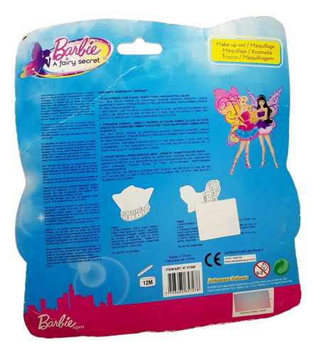 Set De Maquillaje Barbie Fairy Secret