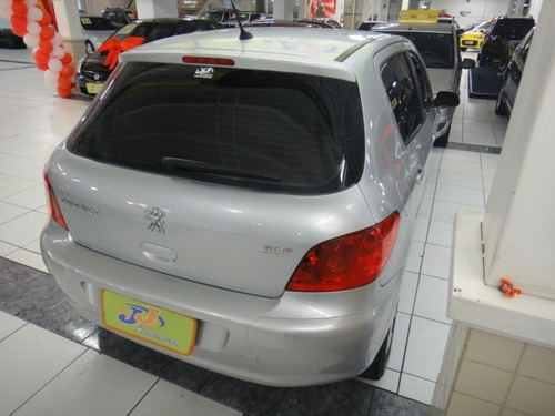 Peugeot 307 Hatch Presence 1.6 16v C/ Couro Teto Rodas 2010