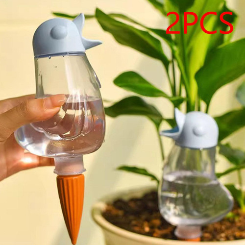 Bebedero Automático Para Plantas, Riego Por Goteo, 2 Piezas