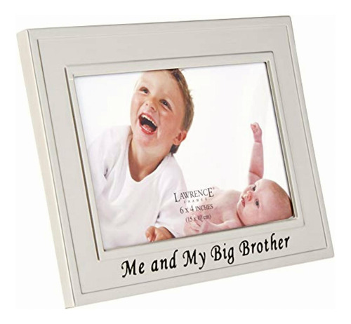 Lawrence Frames 506264 Silver Plated Picture Frame, Me And