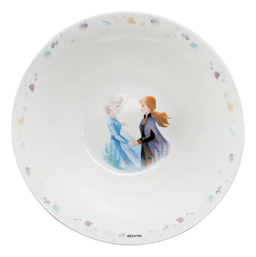 Set Desayuno Ceramica Plato + Bowl + Tazon Princesa Frozen